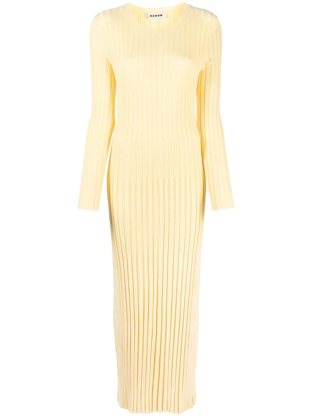 AERON Knitted long-sleeve Dress - Farfetch | Farfetch Global