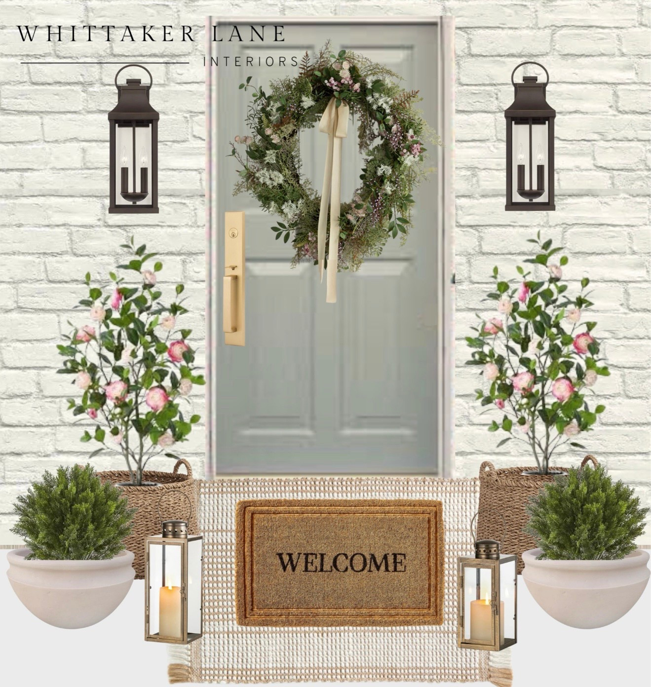 Spring front porch decor! 

Spring decor 
Outdoor decor 
Front door 
Front porch 
Wreath 
Spring wreath 
Outdoor wreath 
Studio McGee spring
Studio McGee outdoor 
McGee and co dupe 
Outdoor light 
Outdoor lantern 
Front porch mat 
Front porch decor 
Planters 
Outdoor planters 
Outdoor faux tree 
Front door handle 

#LTKMostLoved 

#LTKHome #LTKSaleAlert #LTKU