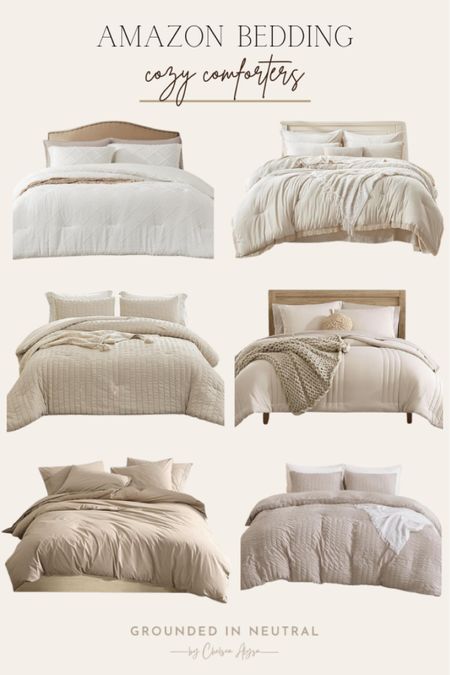 I love these Amazon cozy comforters. They’re perfect for a neutral and comfy space. It’s a great time to refresh your bedding before summer. 

#LTKHome #LTKStyleTip
