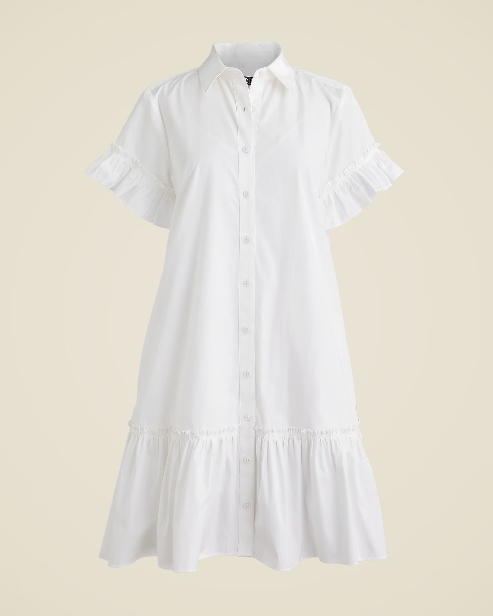 Amelia shirtdress in cotton poplin | J. Crew US