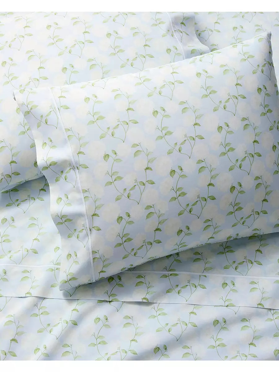 Hydrangea Percale Sheet Set | Serena and Lily