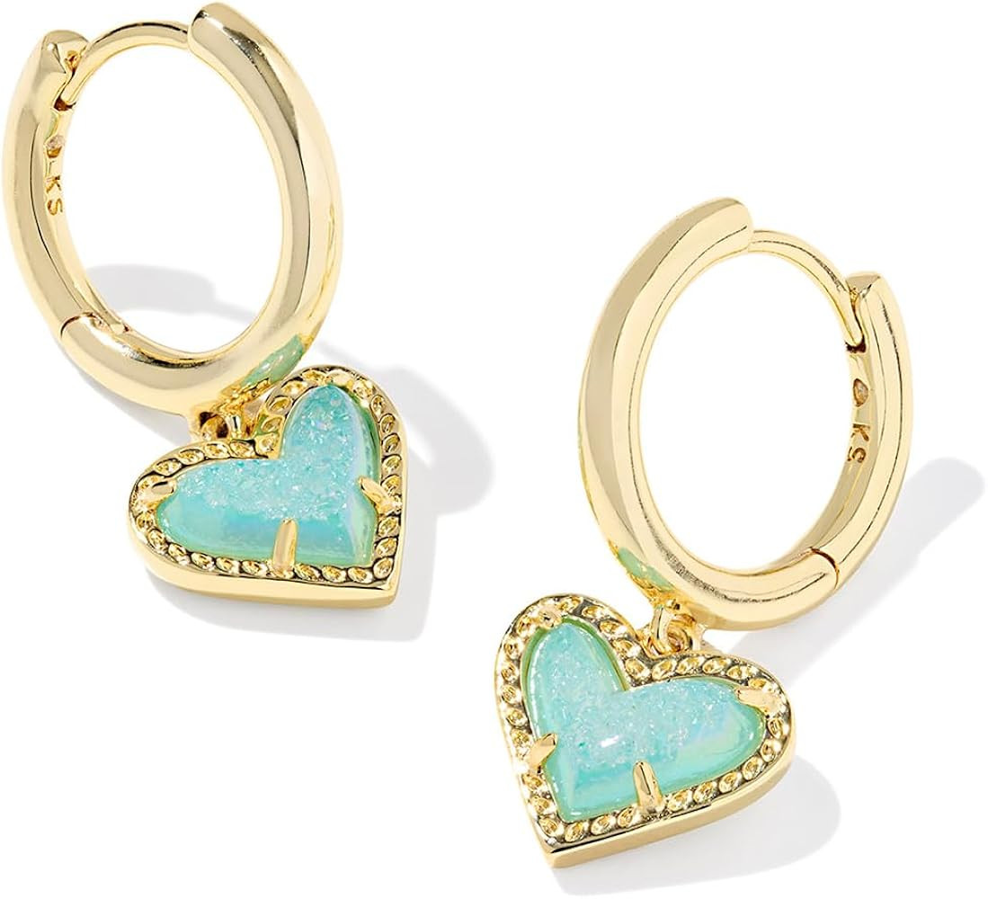 Kendra Scott Ari Heart Huggie Earrings for Women, Fashion Jewelry | Amazon (US)