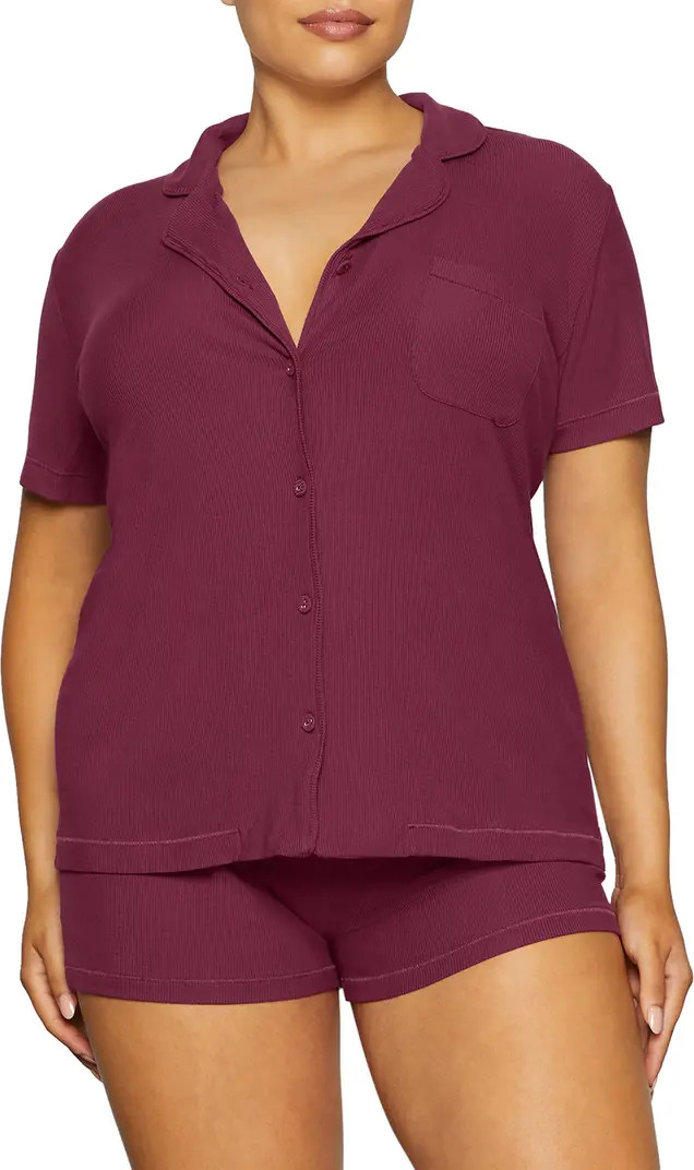 Soft Lounge Ribbed Short Pajamas | Nordstrom