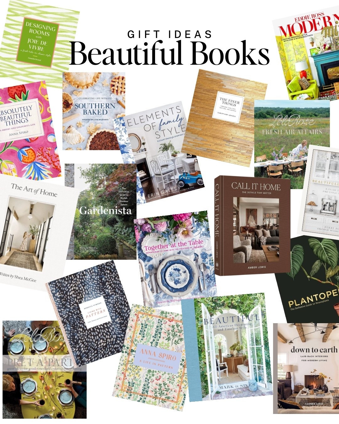 Gift worthy books for decor lovers, bakers and plant lovers. Or pretty much anyone who loves pretty books. 

Gift ideas for her, gift ideas for him, hostess gifts, decor gifts, Amazon finds, Amazon gifts

#LTKHoliday #LTKGiftGuide #LTKHome