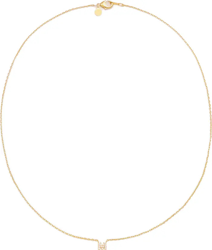 Petit Moments Call Me By Your Name Initial Pendant Necklace | Nordstrom | Nordstrom