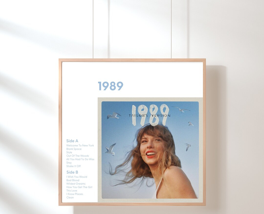 Taylor Swift 1989 Taylors Version Album Cover in Midnights - Etsy | Etsy (US)