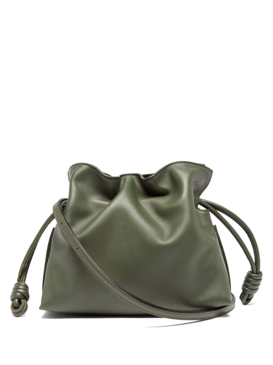 Flamenco mini leather clutch bag | Matches (US)