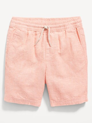 Functional-Drawstring Linen-Blend Shorts for Toddler Boys | Old Navy (US)
