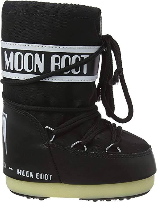 Tecnica Unisex Moon Nylon Winter Fashion Boot, Black, 35/38 EU, 3.5-6 US Men's, 4.5-7 US Women's | Amazon (US)