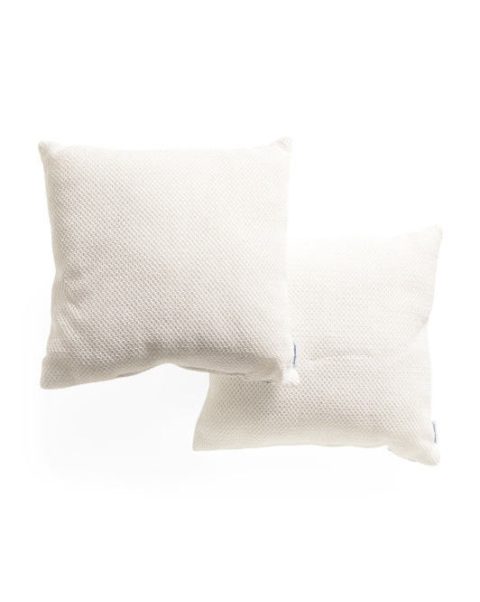 Set Of 2 20x20 Outdoor Woven Pillows | TJ Maxx