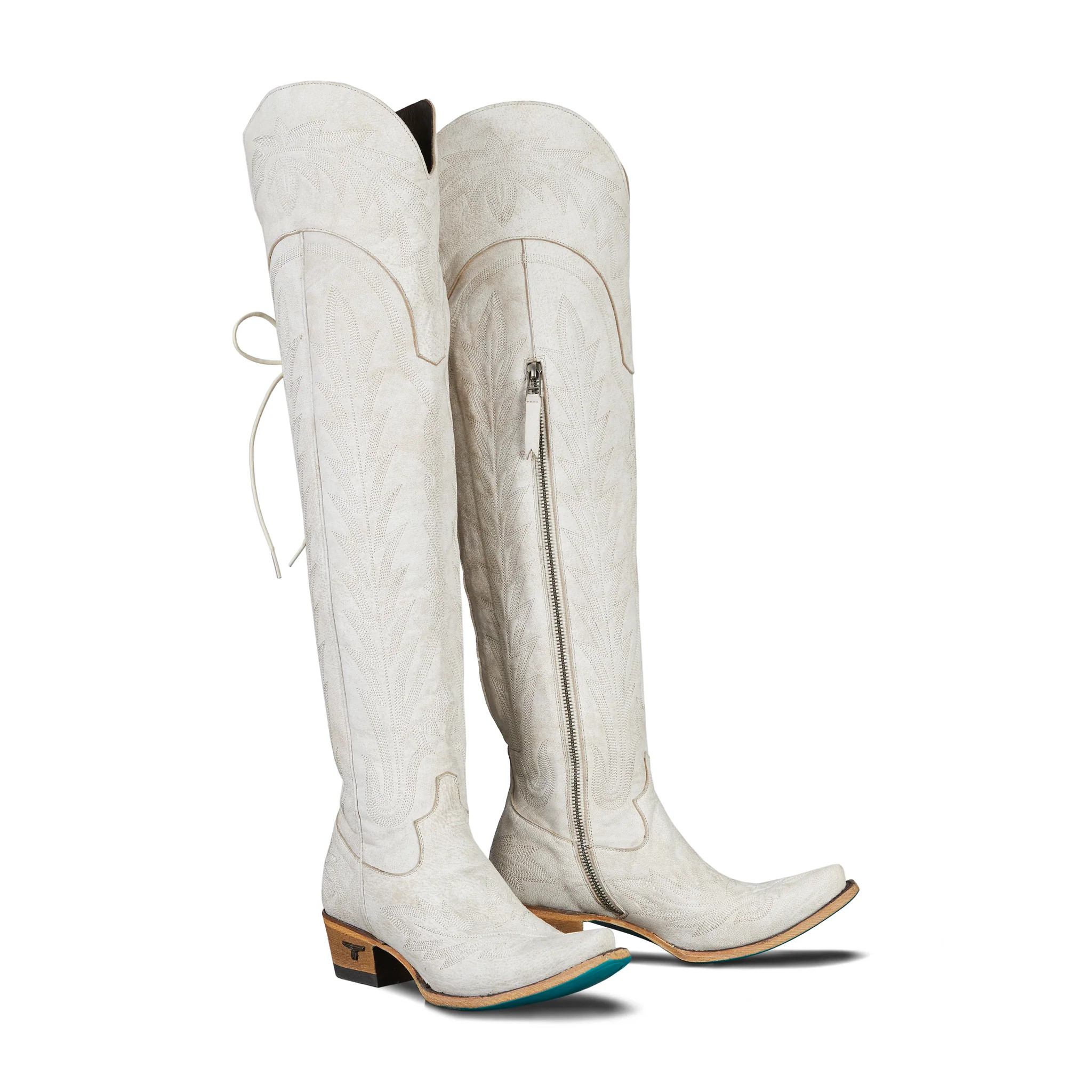 Lexington OTK Corset - Ceramic Crackle | Lane Boots