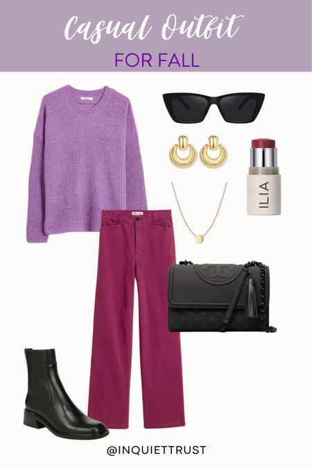 Wear this casual outfit idea as an everyday look for fall!
#curvyoutfit #outfiinspo #transitionstyle #casuallook

#LTKSeasonal #LTKstyletip #LTKitbag