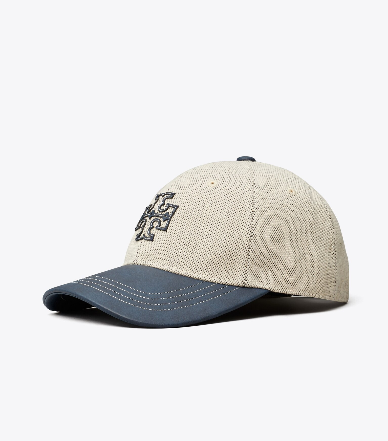 TWO-TONE CANVAS CAP | Tory Burch (US)