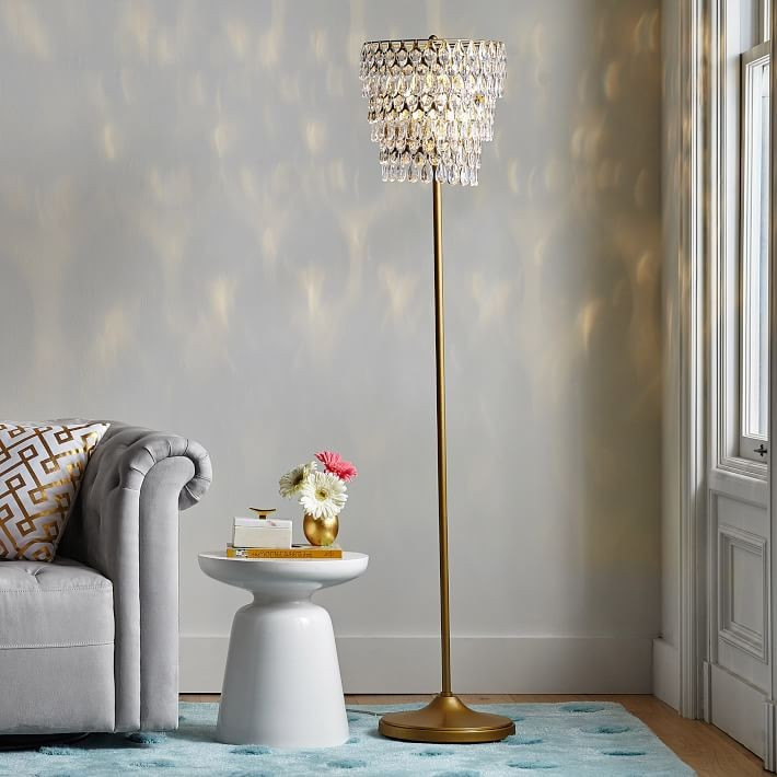 Teardrop Floor Lamp | Pottery Barn Teen