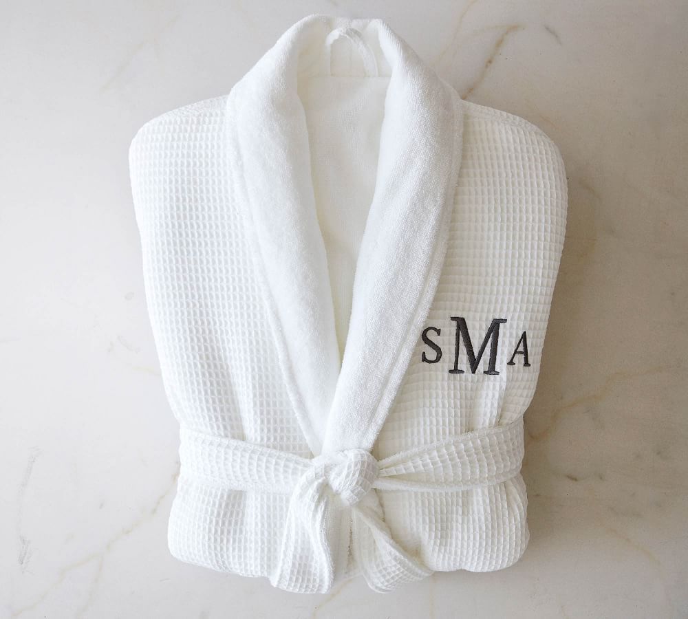 Waffle Weave Resort Robe | Pottery Barn (US)