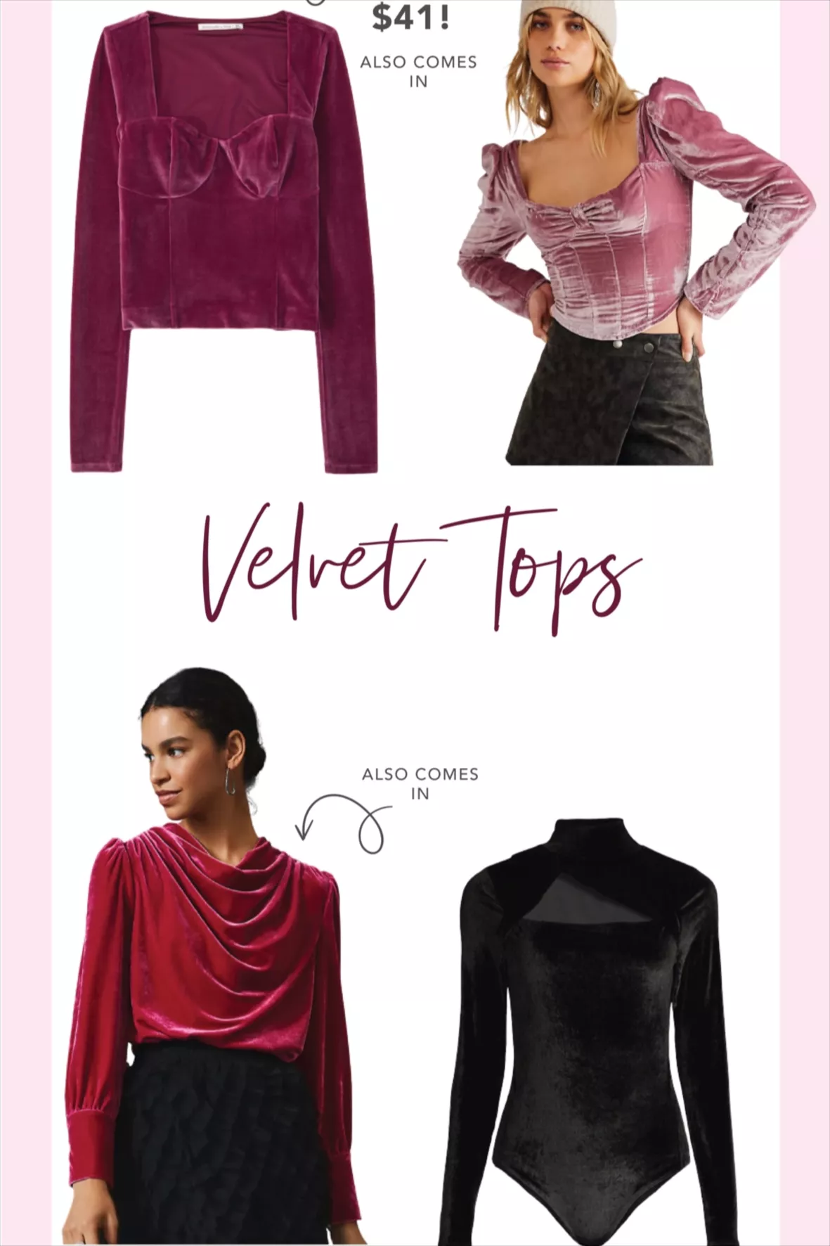 Ashbury Velvet Corset Long Sleeve … curated on LTK