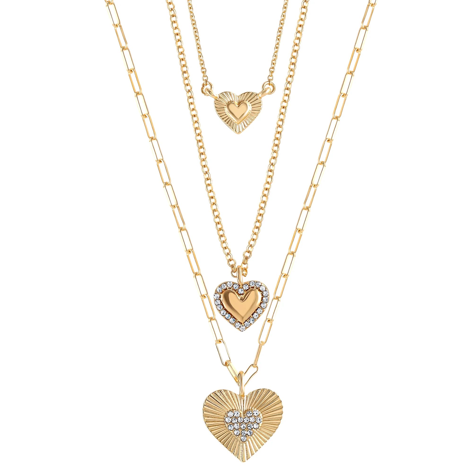 4 Piece Chain Necklace Set | Walmart (US)