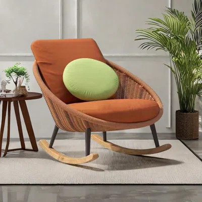 Rocking chair Simple Nordic rocking chair | Wayfair North America