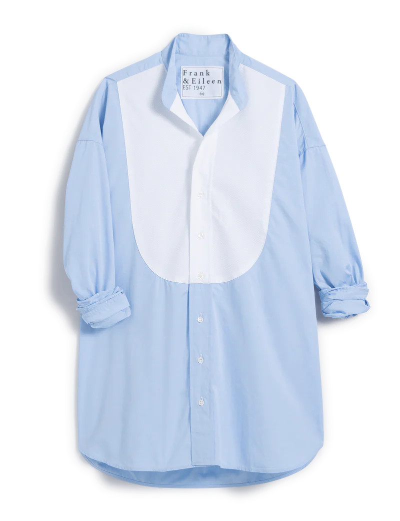 VICTORIA French Blue with White Bib, Superluxe | Frank & Eileen