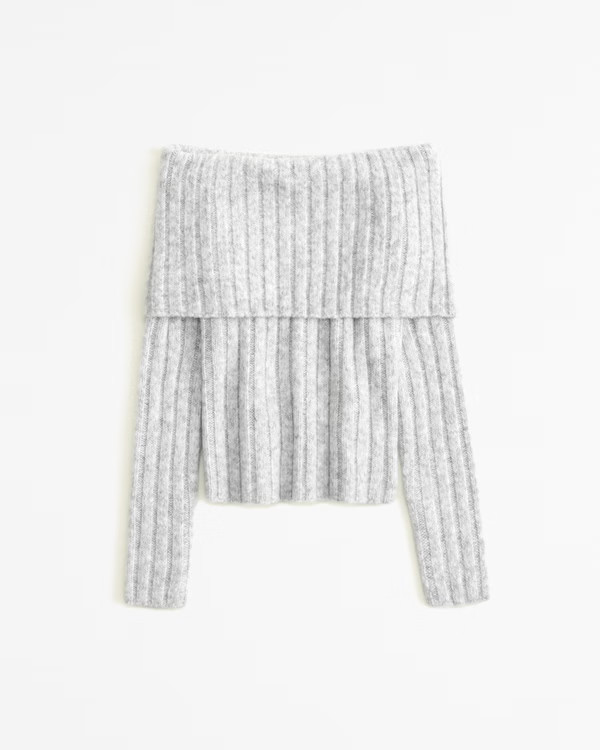 Off-The-Shoulder Sweater Top | Abercrombie & Fitch (US)