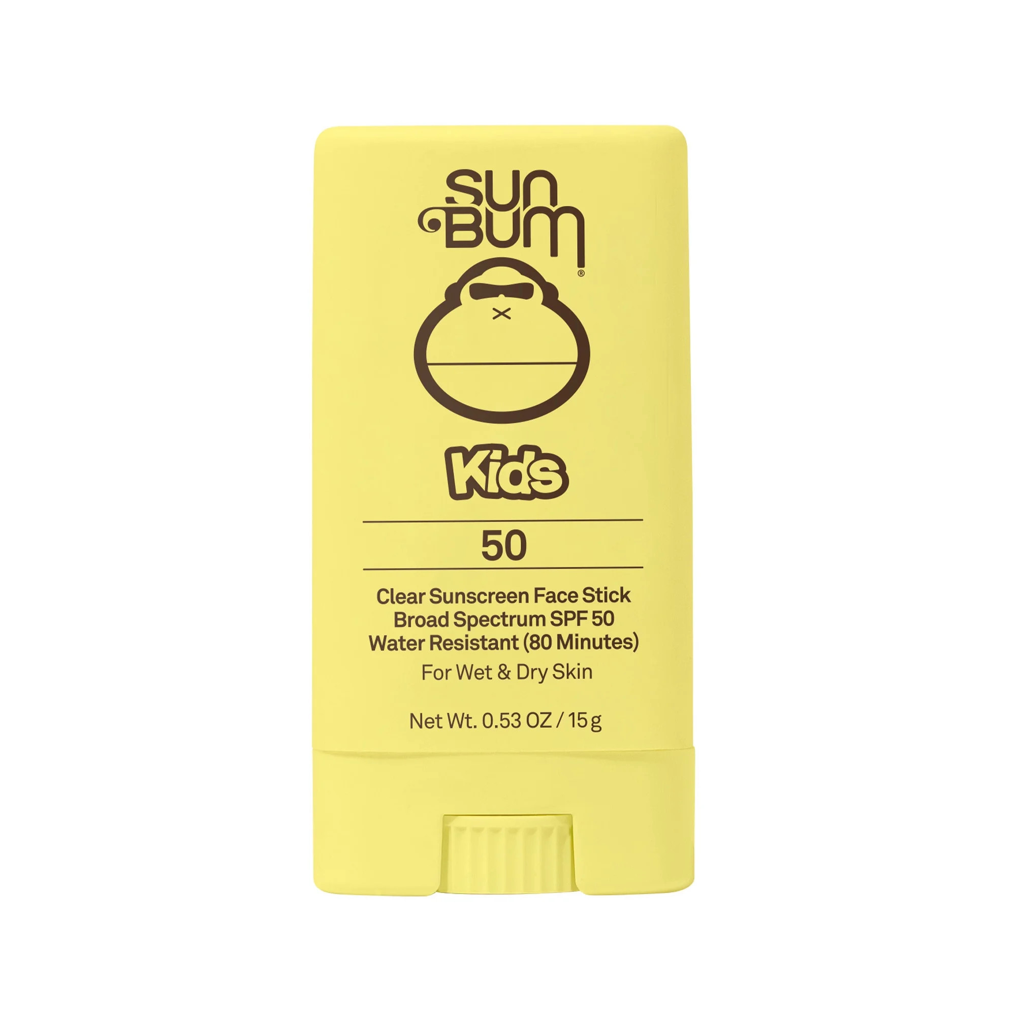 Sun Bum Kids Clear Sunscreen Face Stick, SPF 50, 0.53 oz | Walmart (US)