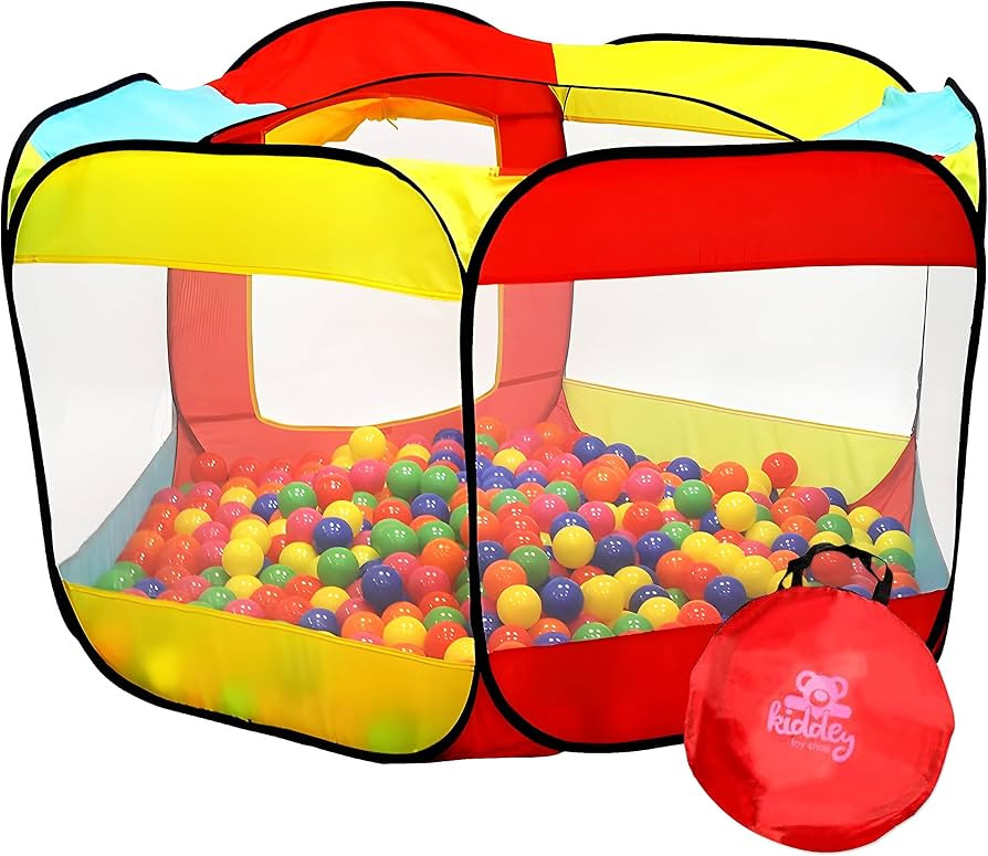 Kids Ball Pit Pop Up Large Tent for Toddlers - Indoor & Outdoor Gift Toys for Infants Girls & Boy... | Amazon (US)