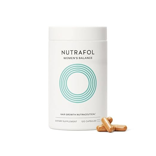 Nutrafol Women's Balance Hair Growth Supplements, Ages 45 and Up, Clinically Proven for Visibly T... | Amazon (US)
