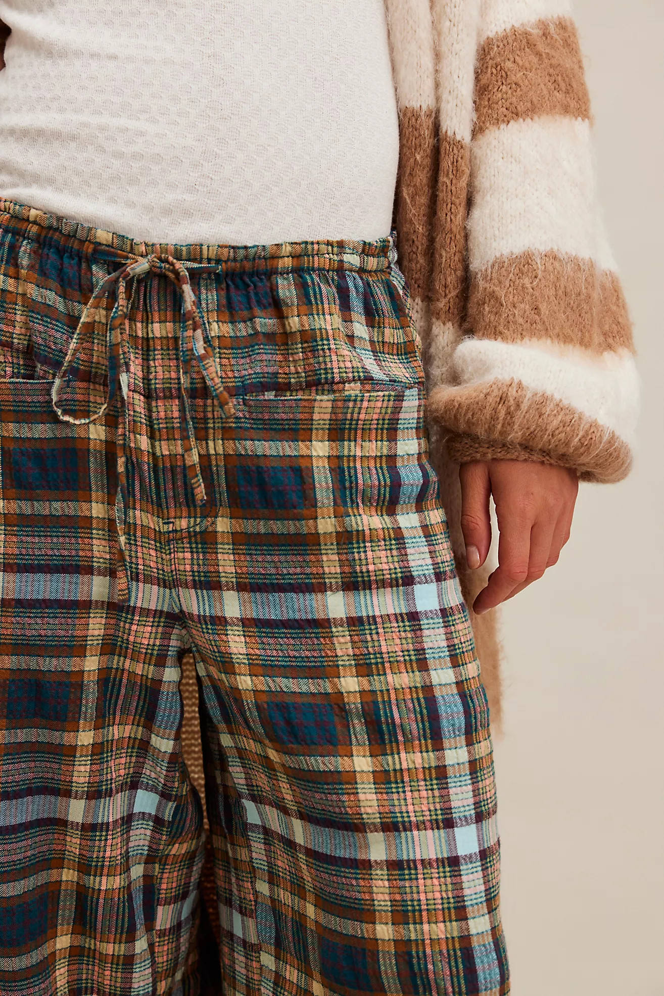 Hudson Canyon Plaid Pants | Free People (Global - UK&FR Excluded)