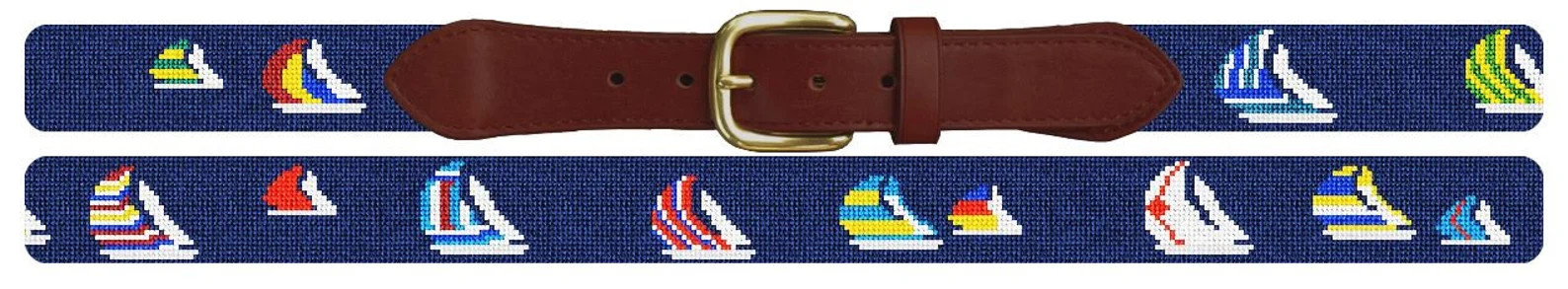 Preppy Spinnaker Needlepoint Belt DIY Kit - Etsy | Etsy (US)