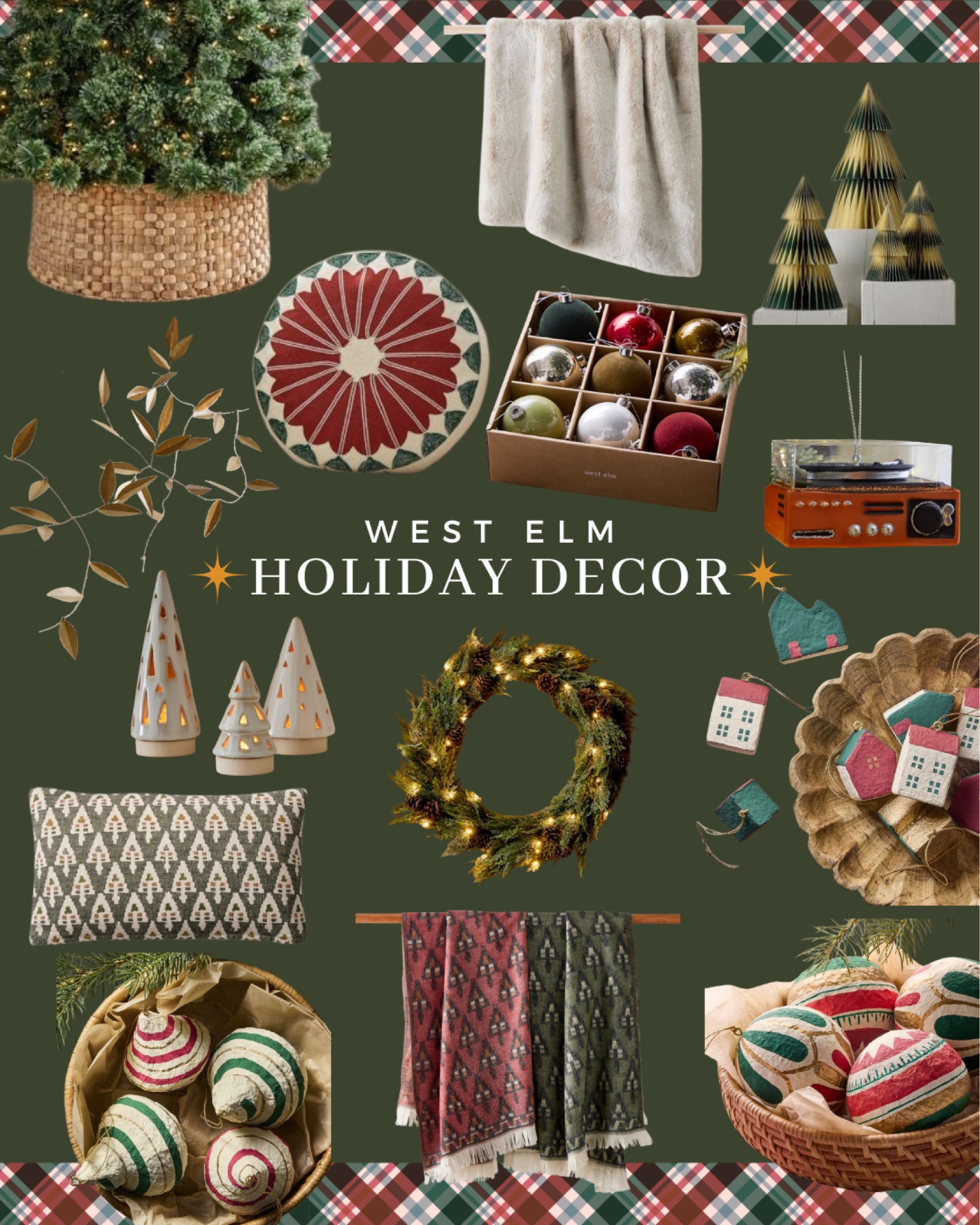 Holiday decor finds from West Elm 🎄

#LTKCyberWeek #LTKHome #LTKHoliday