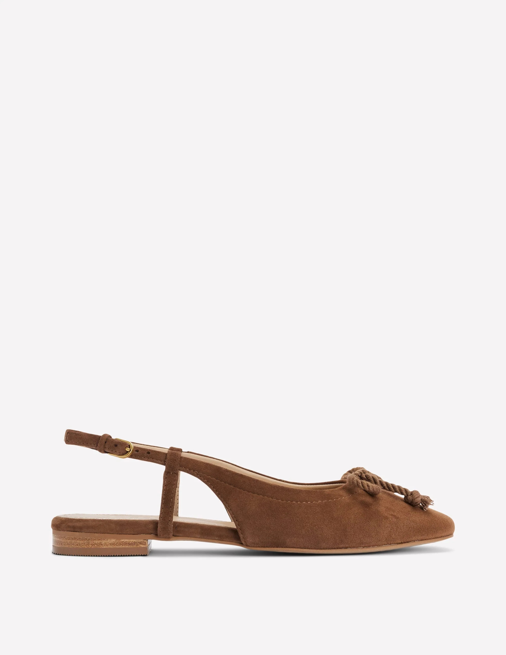 Easy Slingback Flats-Raw Umber | Boden (US)