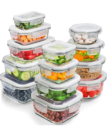 My favorite glass storage containers are on sale! 

#LTKfindsunder50 #LTKhome #LTKsalealert