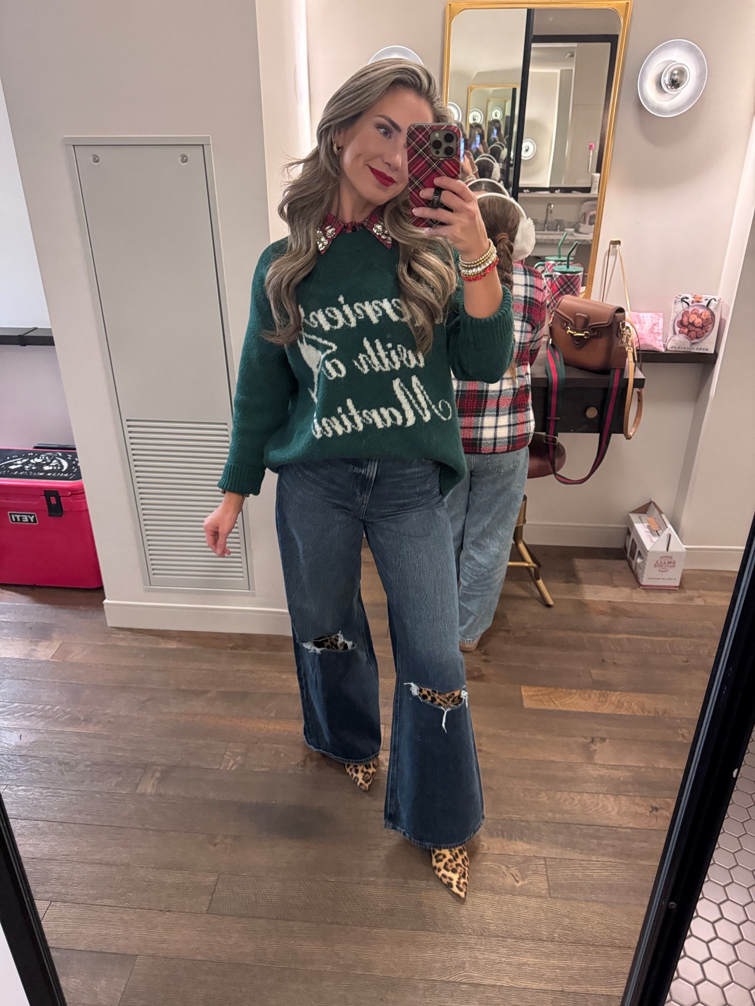 Obsessed with leopard & plaid! 

Show me your mumu. Holiday outfit. Holiday finds. Leopard. Plaid. 

#LTKHoliday #LTKootd #LTKGiftGuide