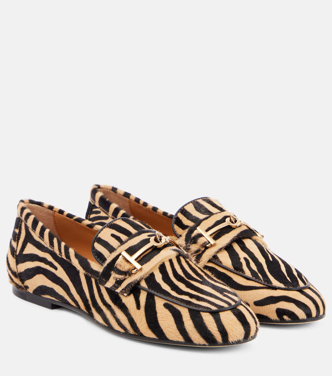T Ring printed calf hair loafers | Mytheresa (US/CA)