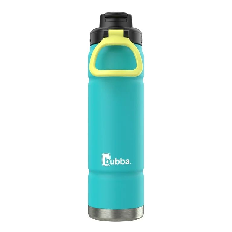 Bubba Trailblazer Stainless Steel Water Bottle, Straw Lid Rubberized Teal, 24 fl oz. - Walmart.co... | Walmart (US)