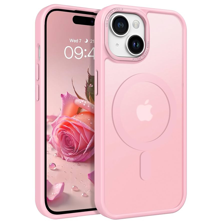 BENTOBEN Compatible with iPhone 15 Plus Case, Translucent Matte Slim Shockproof Magnetic Phone ca... | Amazon (US)