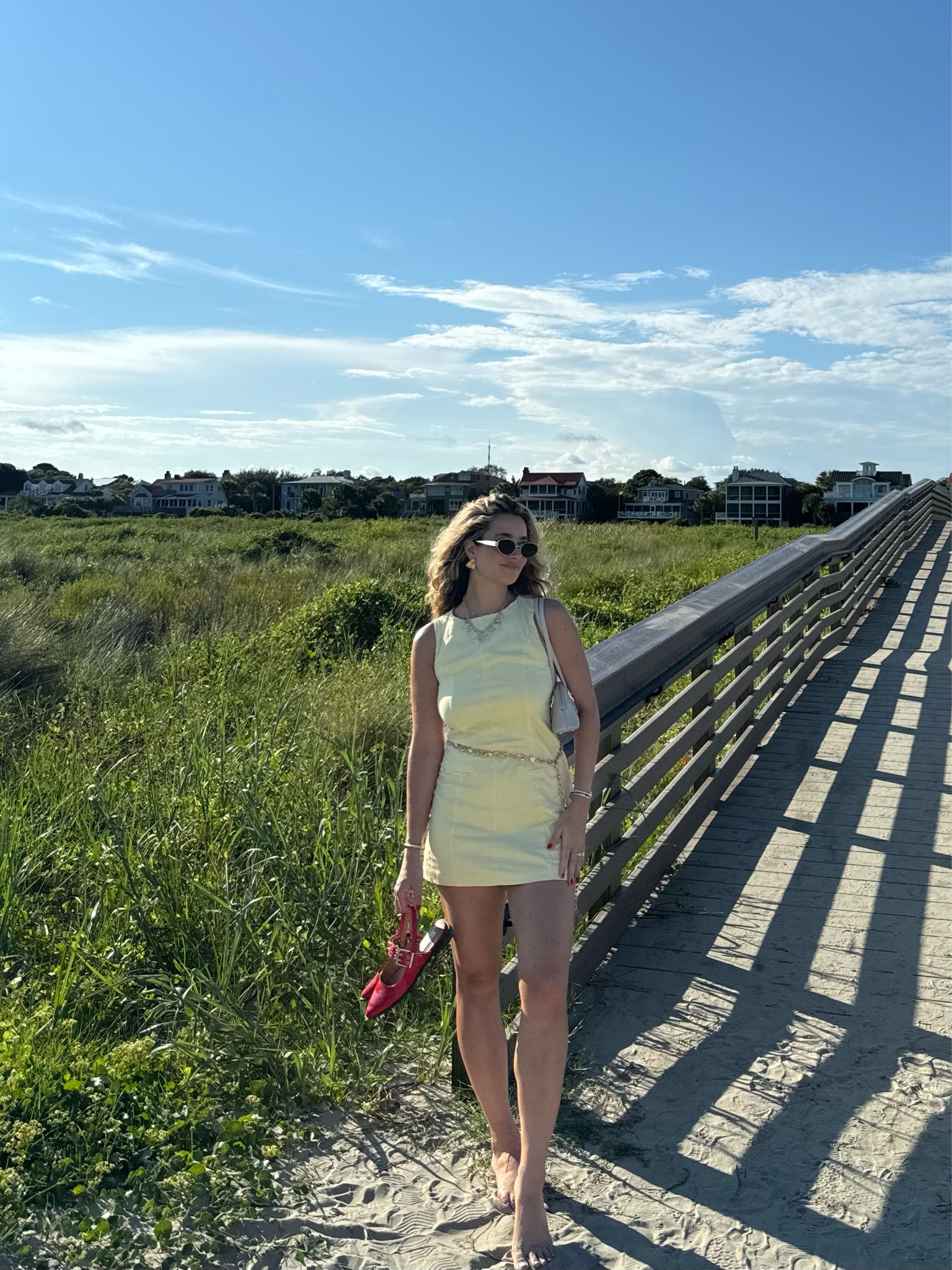 Charleston outfit! I’m wearing a size small in the dress 