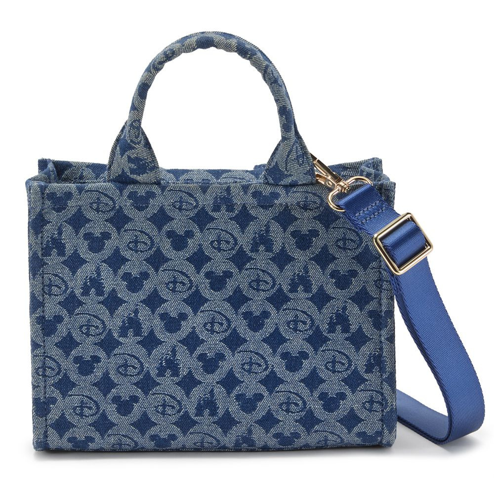 Mickey Mouse Icon Mini Denim Tote Bag | Disney Store