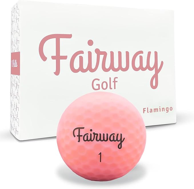 Fairway Golf | Premium Golf Balls | Straighter Shots & Longer Distance | 2-Piece Soft Feel (Matte... | Amazon (US)