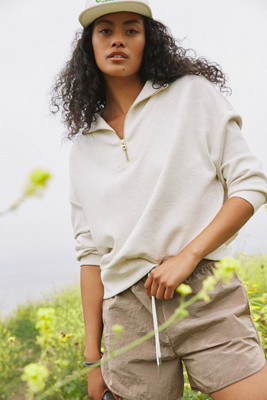 Hawley Half-Zip Sweatshirt | Anthropologie (US)
