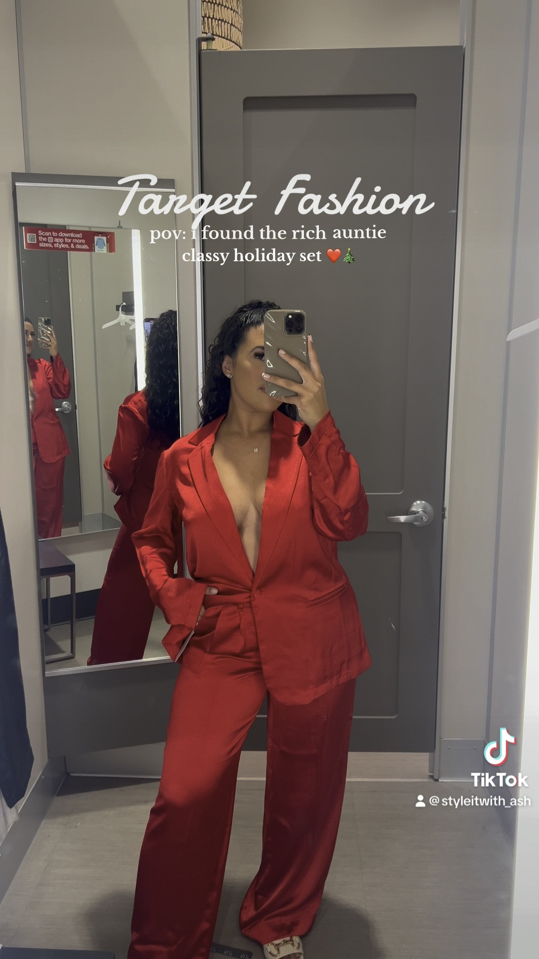 Target Blazer Holiday Outfit ❤️

Red blazer 
Satin set 
Flare satin pants
Target finds
Target style
Holiday outfit
Winter style 
New years outfit 
Christmas outfit 
Fall style 
Party outfit

#LTKstyletip #LTKHoliday #LTKSeasonal