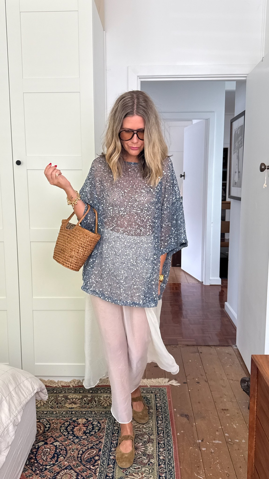 The date lunch OOTD with @vrggrl

This top currently is out of stock but will be back soon - the perfect top to elevate your look (make sure you sign up to be notified). Works so well paired with jeans as well. Have also linked a great alternative that will work just as well with this look. Wearing a 10 in the tee and 8 in the skirt.

Bag is vintage - have added some alternatives to get the look x

#LTKaustralia #LTKautumn #LTKdatenight