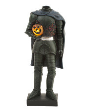 20in Led Headless Solider Holding Pumpkin | Marshalls