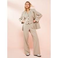 Wide leg suit trousers | Very (UK)