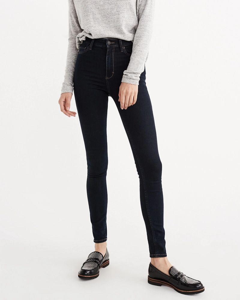 High Rise Super Skinny Jeans | Abercrombie & Fitch US & UK