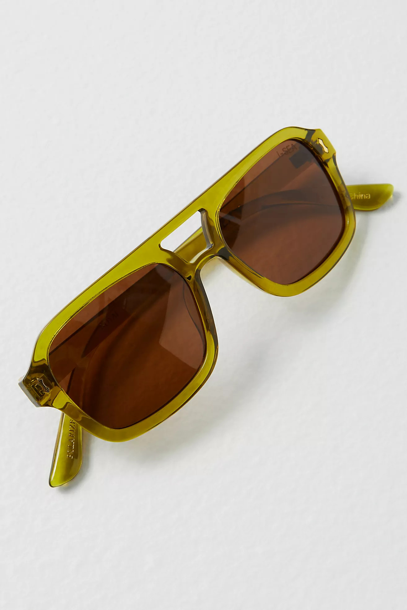 Royal Polarized Aviator Sunglasses | Free People (Global - UK&FR Excluded)
