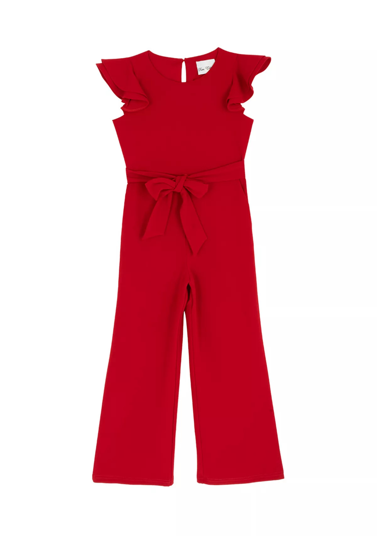 Girls 7-16 Scuba Crepe Jumpsuit | Belk