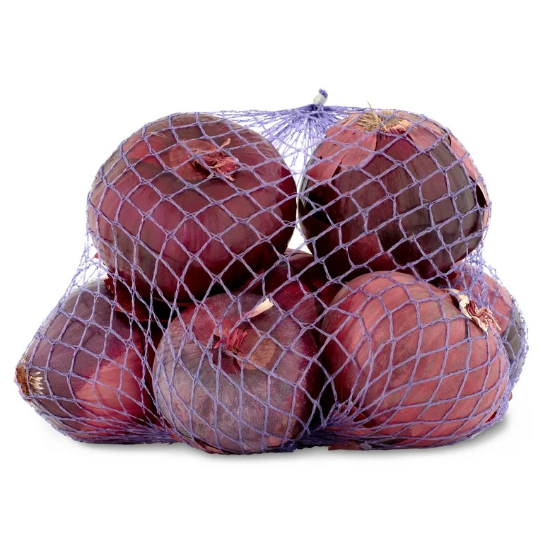 Fresh Red Onions, 3 lb Bag - Walmart.com | Walmart (US)
