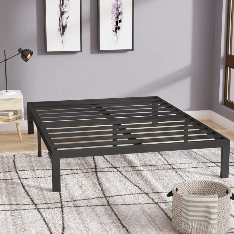 Hampton 14'' Steel Platform Bed | Wayfair North America