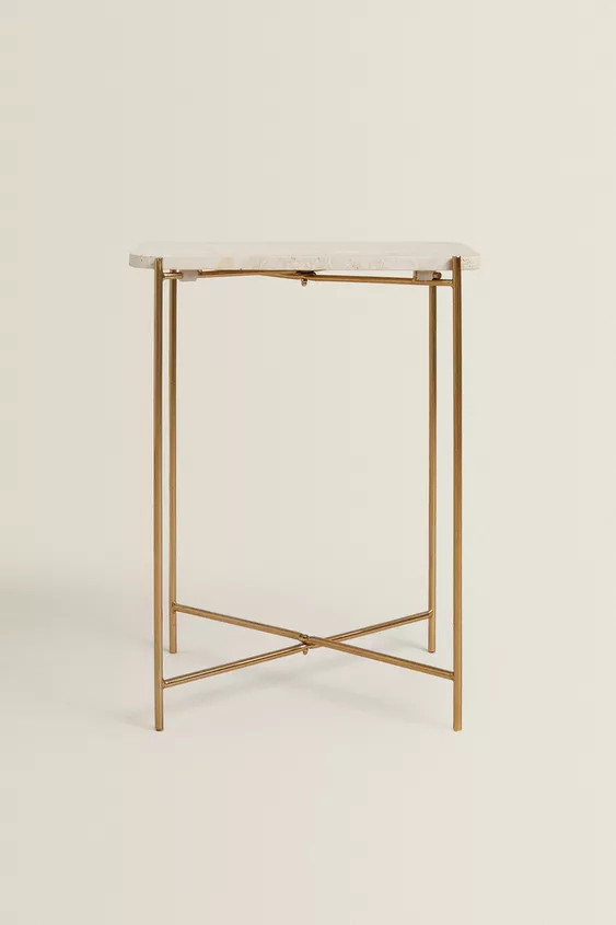 MARBLE SIDE TABLE | Zara UK